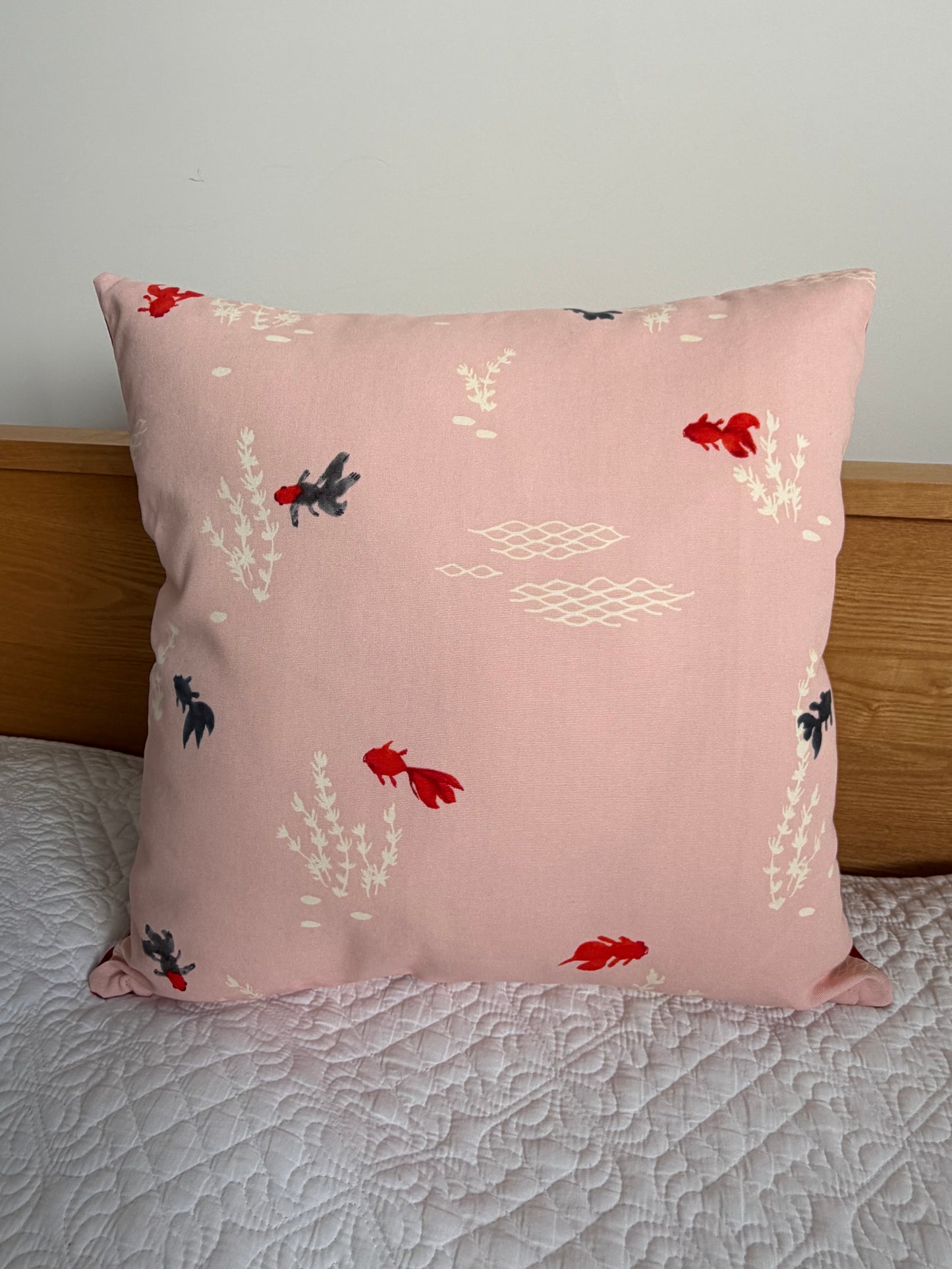 Taido Furin/Goldfish Double Side Print Cushion Cover