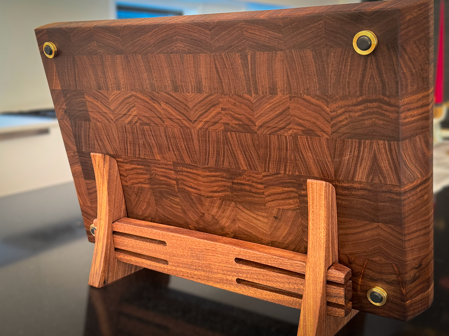 The Butterfly end grain cutting board