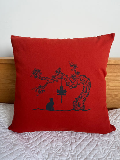 Taido Furin/Goldfish Double Side Print Cushion Cover
